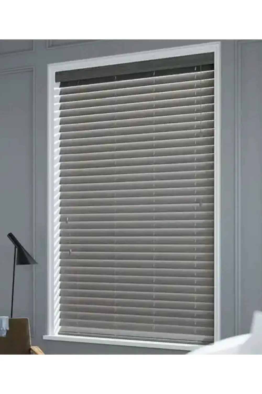 Wooden Blinds %100 Doğal Ahşap Jaluzi Perde 50mm,Alüminyum Kasalı