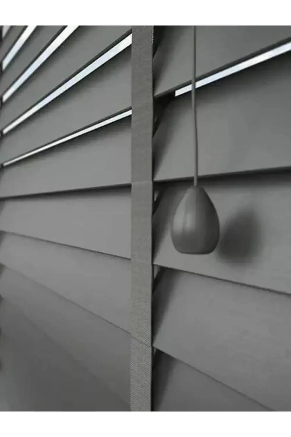 Wooden Blinds %100 Doğal Ahşap Jaluzi Perde 50mm,Alüminyum Kasalı