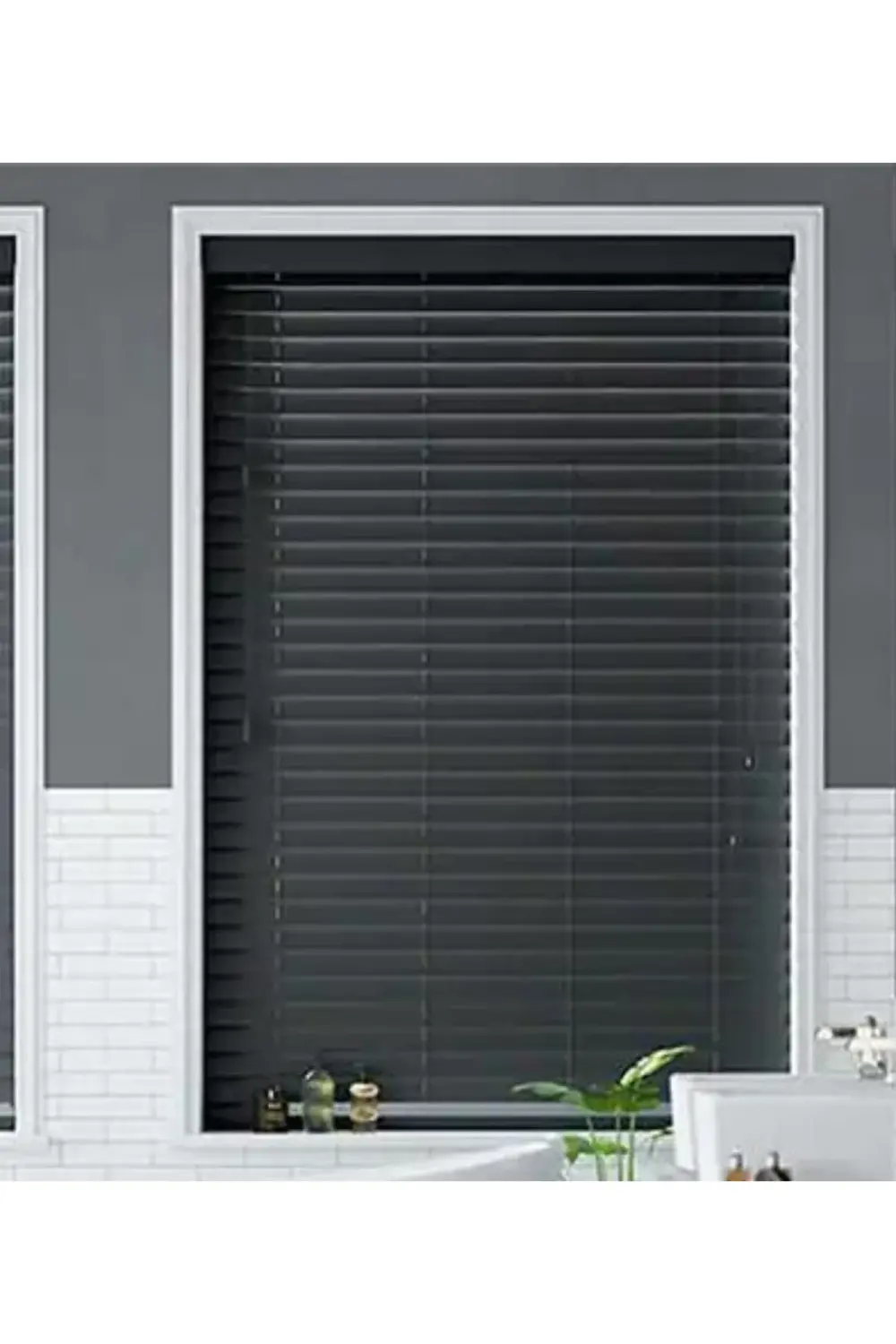 Wooden Blinds %100 Doğal Ahşap Jaluzi Perde 50mm,Alüminyum Kasalı