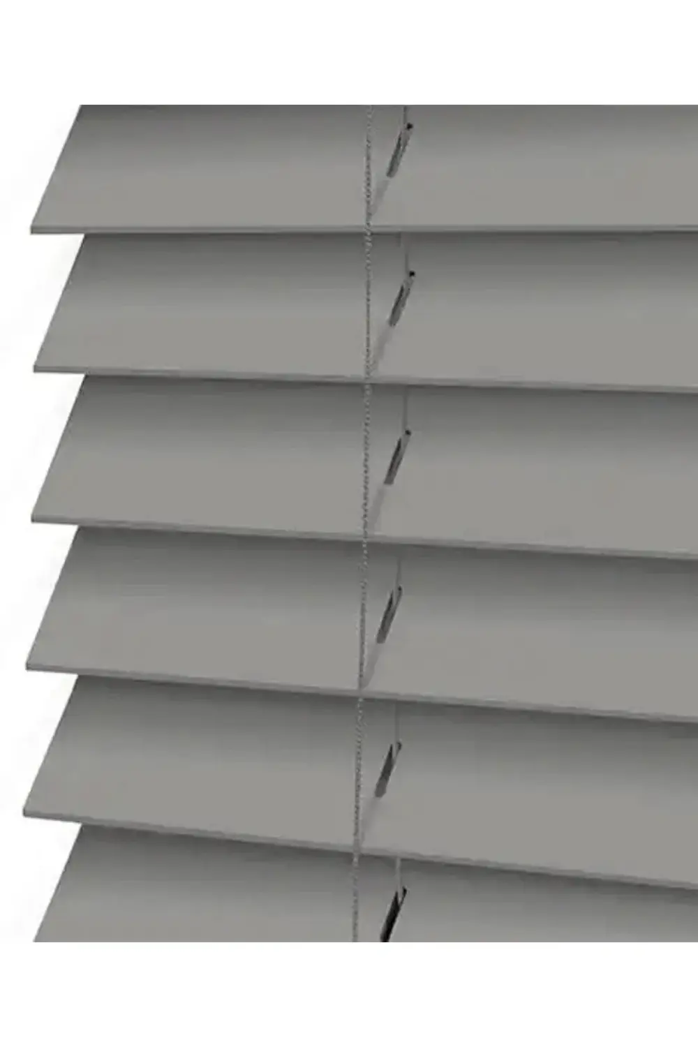 Wooden Blinds %100 Doğal Ahşap Jaluzi Perde 50mm,Alüminyum Kasalı