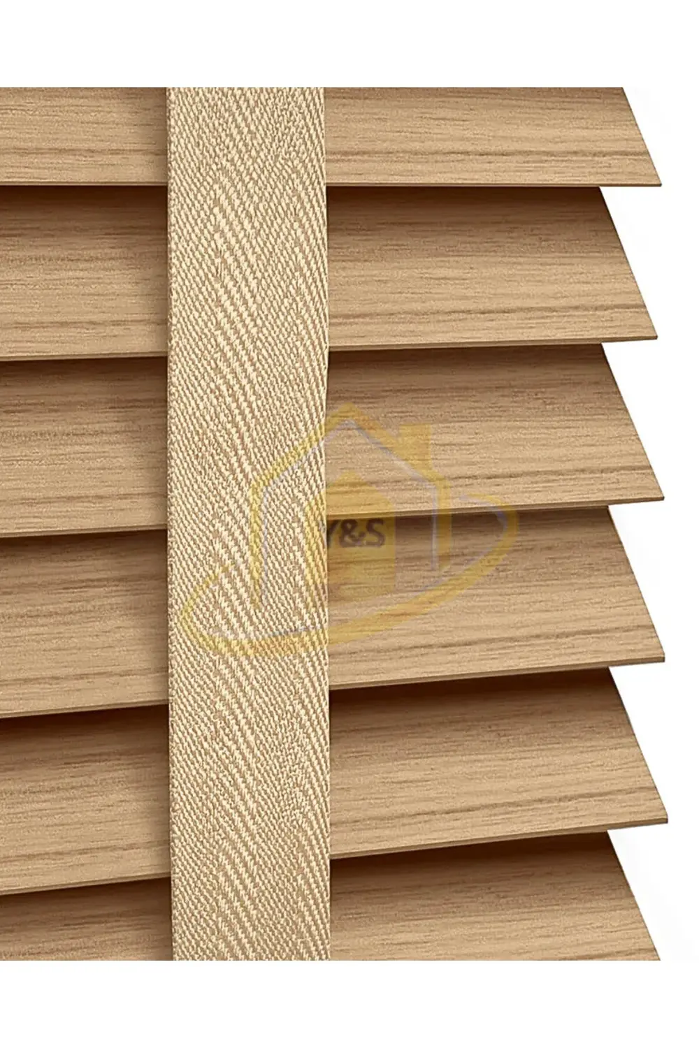 Wooden Blinds %100 Doğal Ahşap Jaluzi Perde 50mm,Alüminyum Kasalı
