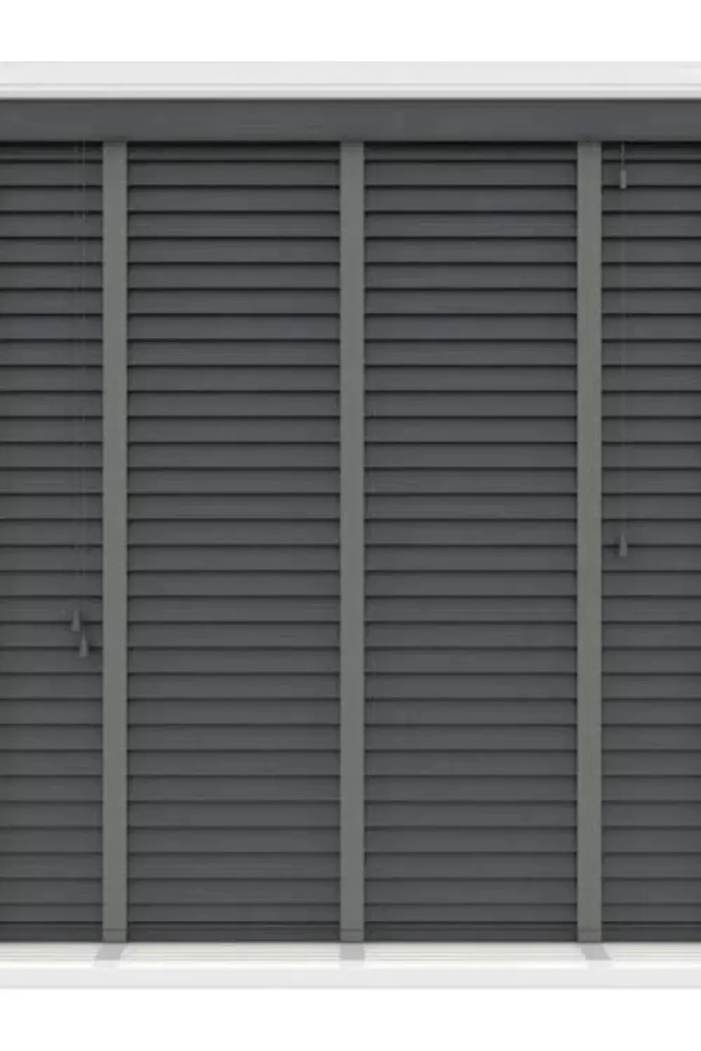 Wooden Blinds %100 Doğal Ahşap Jaluzi Perde 50mm,Alüminyum Kasalı