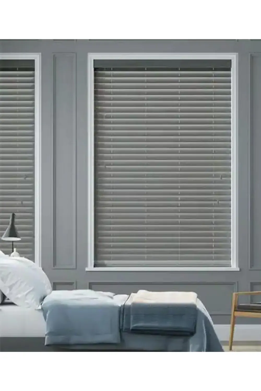 Wooden Blinds %100 Doğal Ahşap Jaluzi Perde 50mm,Alüminyum Kasalı