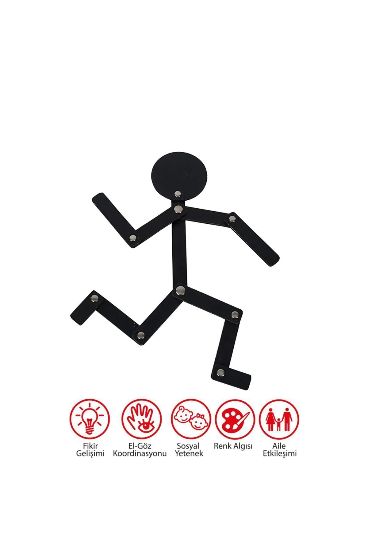 Wooden Man Game Çöp Adam Ve Çubuk Adam Hafıza Kutu Oyunu