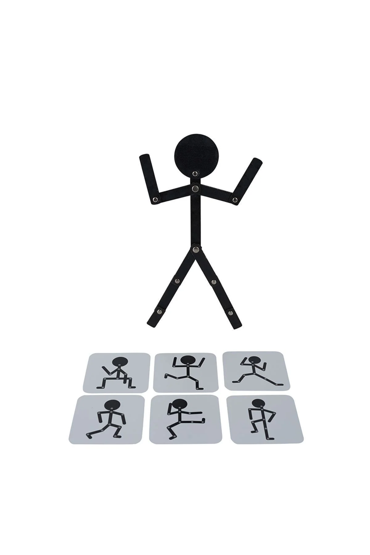 Wooden Man Game Çöp Adam Ve Çubuk Adam Hafıza Kutu Oyunu