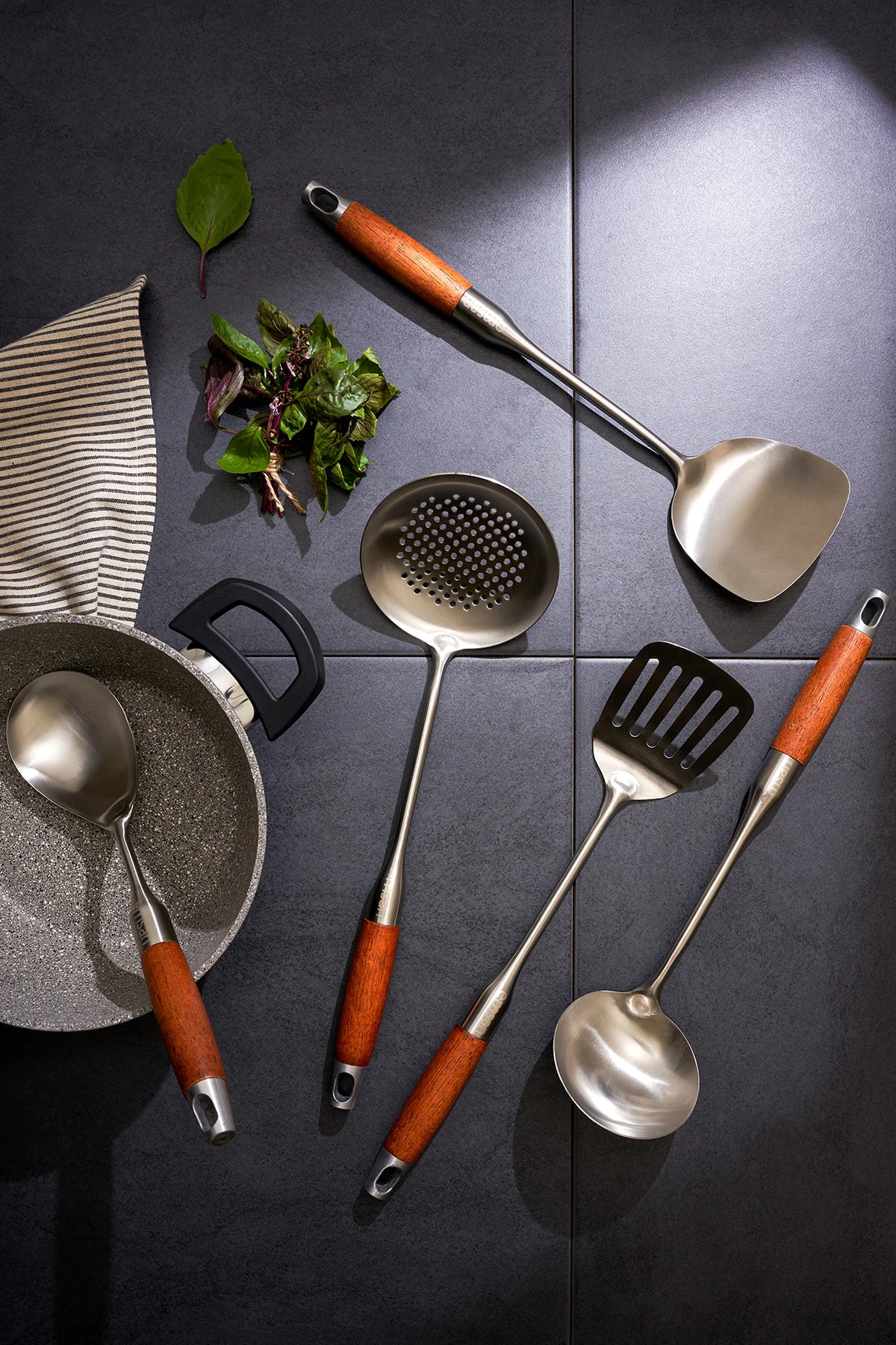 Woody Paslanmaz Çelik Spatula