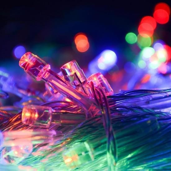 Woody Sofia 10 Metre 100 Ledli 8 Fonksiyonlu Karışık Renkli RGB L