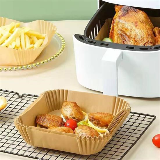Woody Sofia ®  100 Adet Air Fryer Pişirme Kağıdı Tek Kullanımlık 