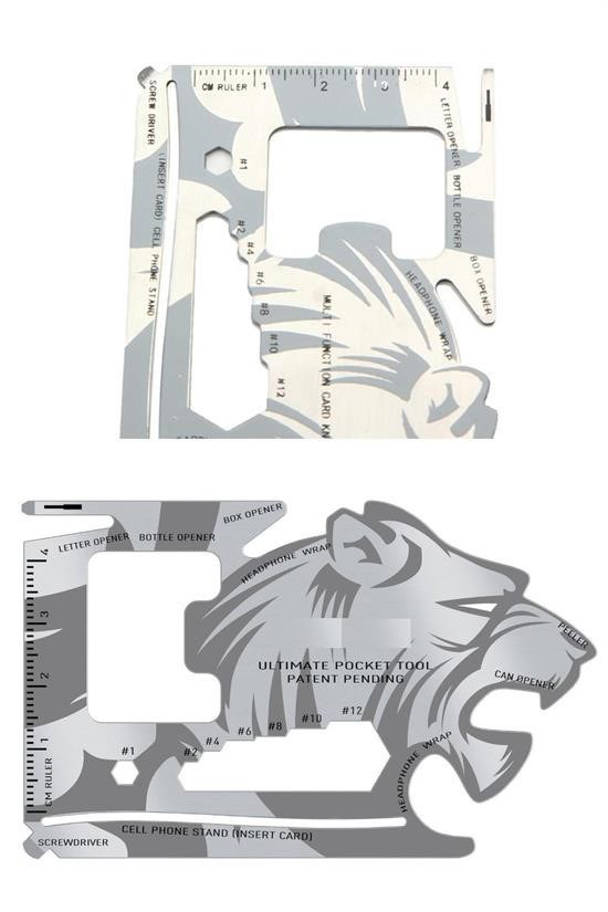 Woody Sofia  18 Fonksiyonlu Cüzdan İçi Aslan Tasarımlı Kart Acil D