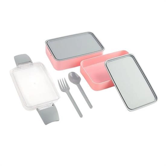 Woody Sofia  2 Bölmeli Çok Amaçli 900 Ml Kapasiteli Çatal Kaşikli 