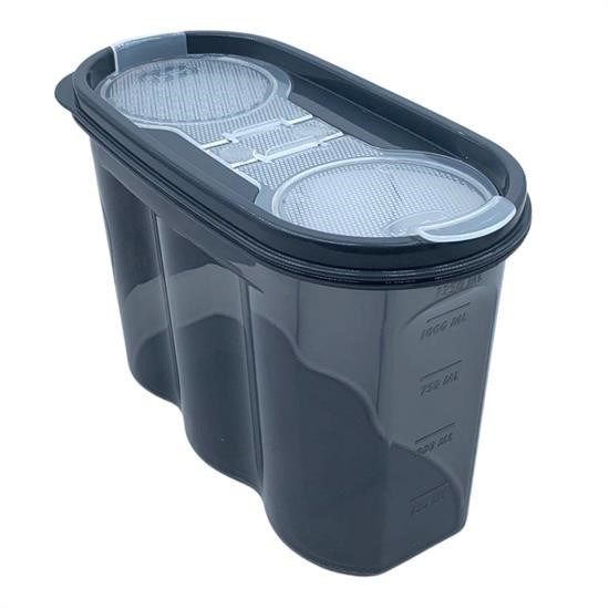 Woody Sofia 2 Kapaklı Ölçekli Erzak Saklama Kabı - 1,2 Litre - SA