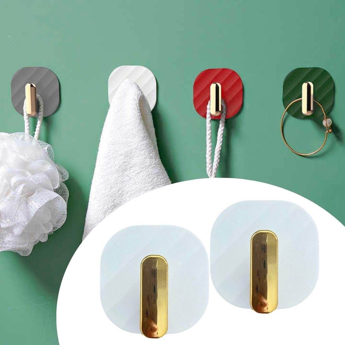 Woody Sofia  2Li Yapışkanlı Retro Askılık Dolap Kapak Kulpu Beyaz