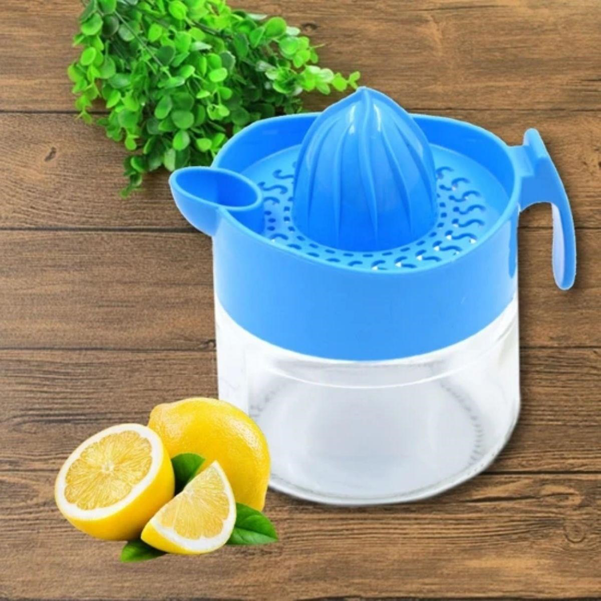 Woody Sofia 300ml Cam Hazneli Pratik Limon Narenciye Sıkacağı KC-