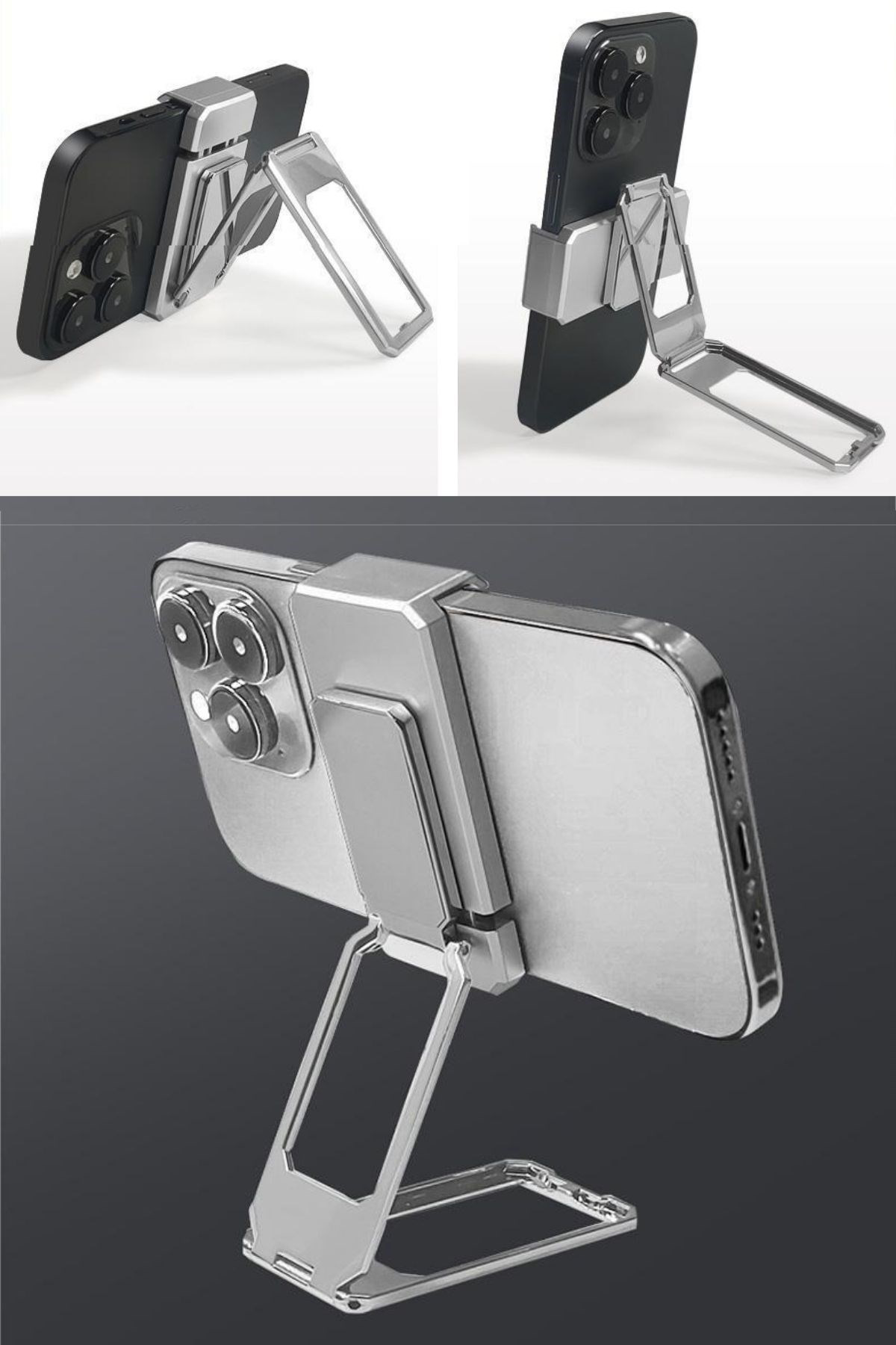 Woody Sofia   360 Derece Dönen Tüm Telefon Tipleri İle Uyumlu Meta