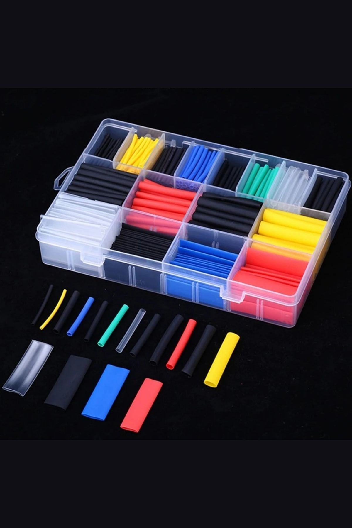 Woody Sofia  560 Parça İsıyla Daralan Makaron Kablo Koruyucu Kılıf