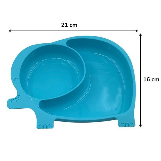 Woody Sofia  Bebek Ve Çocuk İçin Sevimli Fil Model Desenli Yemek B