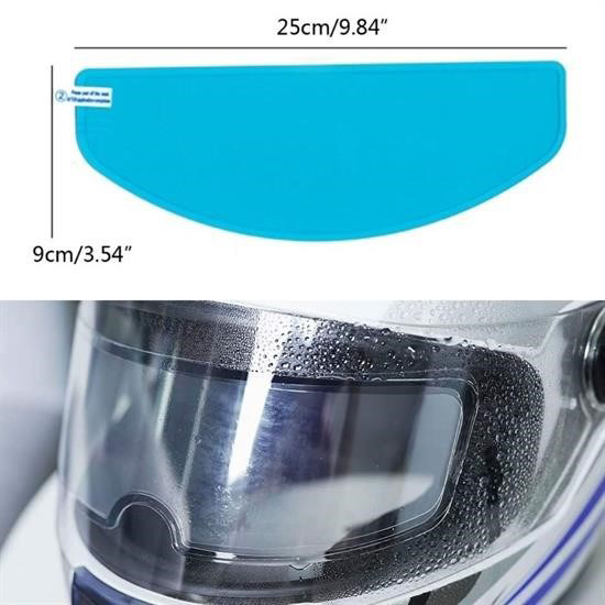 Woody Sofia Buğu Önleyici Motosiklet Kaskı Vizörü Su Geçirmez Day