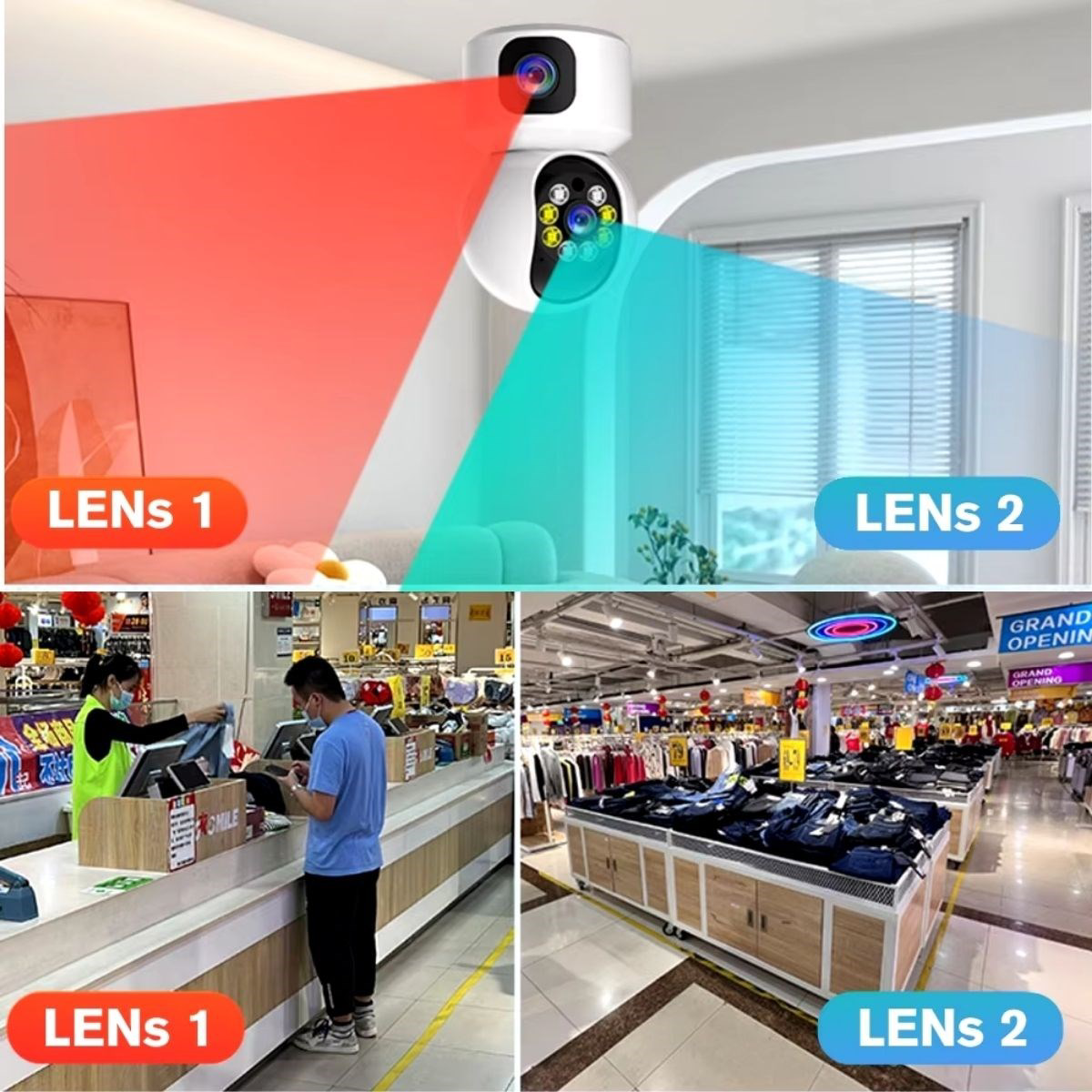 Woody Sofia  Çift Kameralı Wifi Bağlantılı Gece Görüşlü Ev Tipi Gü