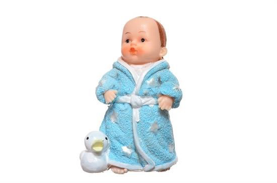 Woody Sofia Decotown Hediyelik Sevimli Mavi Bebek Biblo Polyester Woody Sofia Decotown Hediyelik Sevimli Mavi Bebek Biblo Polyester