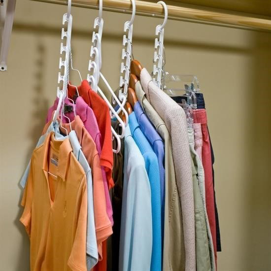 Woody Sofia Dolap İçi Elbise Düzenleyici Askı Sihirbazı Organizer