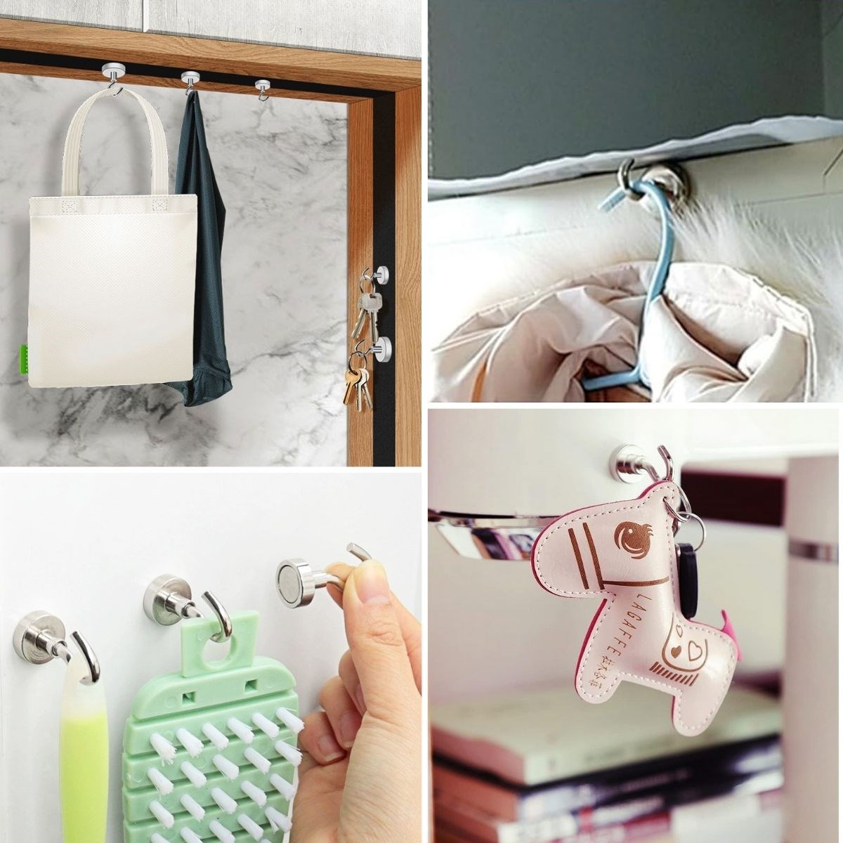 Woody Sofia  Güçlü Manyetik Mutfak,Banyolar İçin Çok Amaçlı 2'Li M