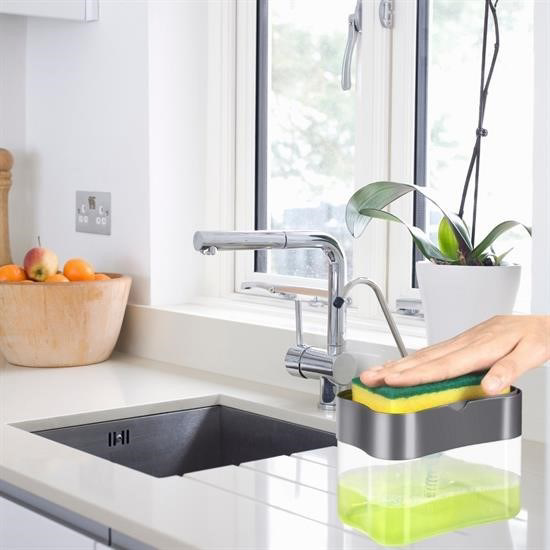 Woody Sofia İkisi Bir Arada  Basmalı Pratik Sıvı Sabunluk Pompası