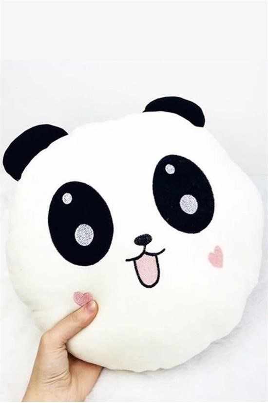 Woody Sofia Kalpli Yanaklı Sevimli Panda Yastık