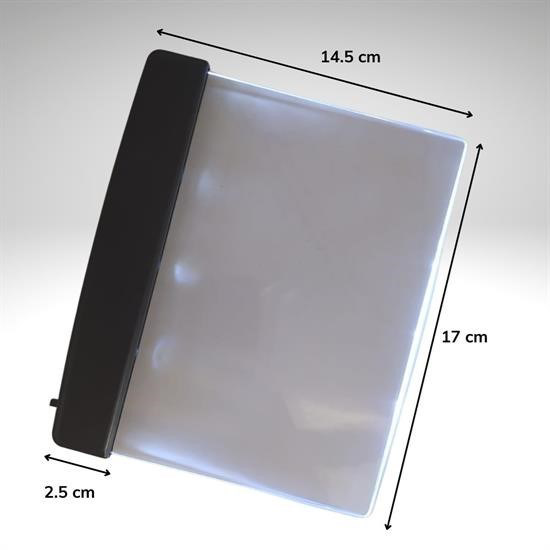 Woody Sofia Kitap Arası Okuma Işığı Led Panel Kitap Okuma Lambası