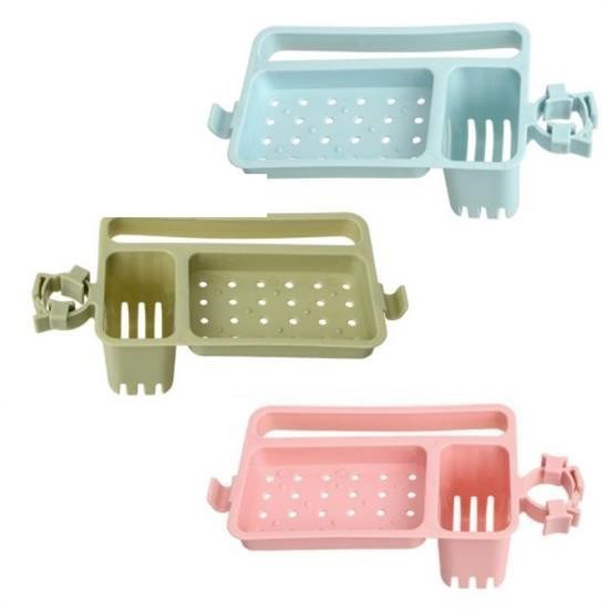 Woody Sofia  Musluğa Takilan Sünger Havlu Askili Sabun Hazneli Mut