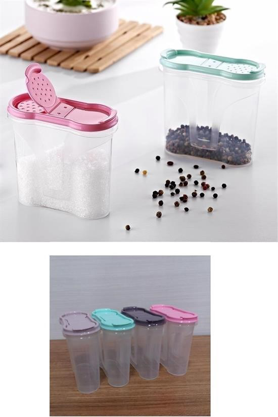 Woody Sofia  Plastik Kapakli Majör Baharatlik Baharat Saklama Kutu Woody Sofia  Plastik Kapakli Majör Baharatlik Baharat Saklama Kutu