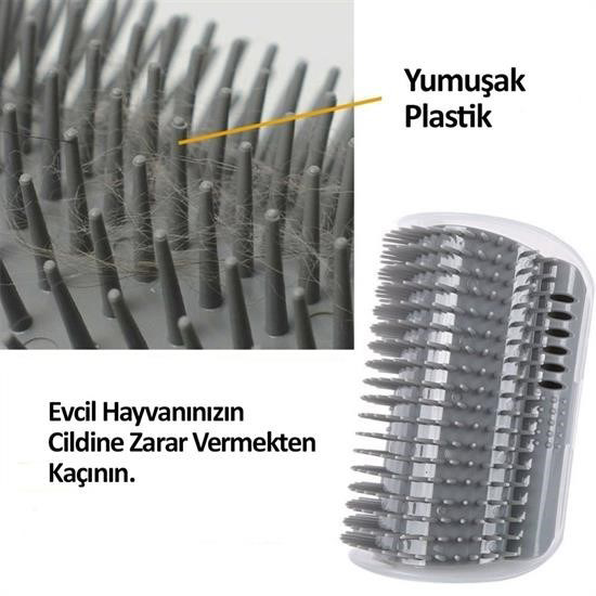 Woody Sofia Pratik Kedi Tüyü Kaşıma Ve Tarama Aparatı Duvara Mon Woody Sofia Pratik Kedi Tüyü Kaşıma Ve Tarama Aparatı Duvara Mon