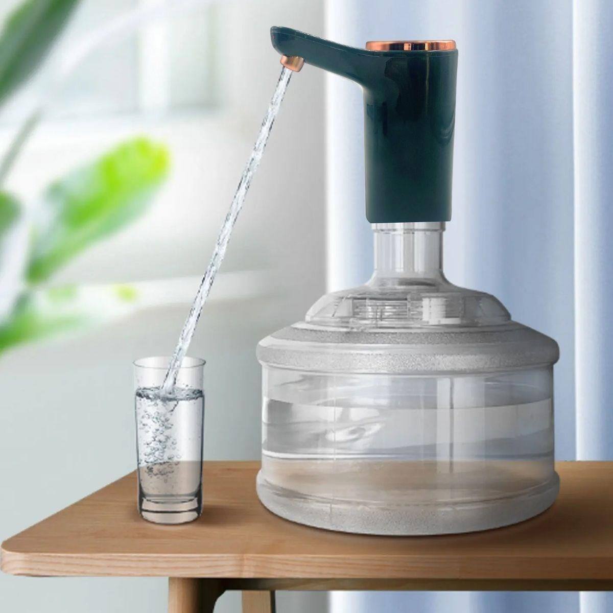 Woody Sofia Retro Model Otomatik Damacana Pompası Aparatı Yeşil R