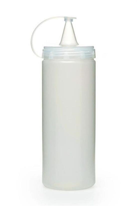 Woody Sofia® Şeffaf Kapaklı Sızdırmaz Yağlık Sosluk Şişesi Plasti