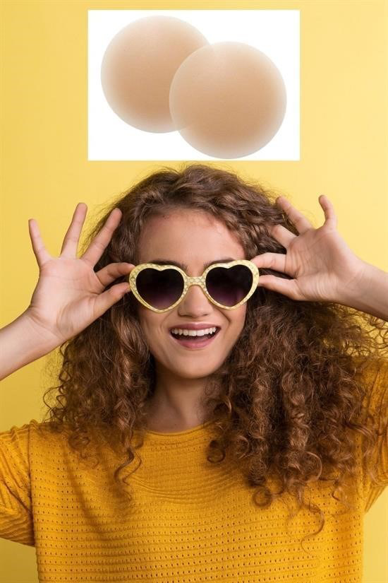 Woody Sofia® Silikon Göğüs Ucu Kapatıcı Gizleyici Bant Aparat Ni Woody Sofia® Silikon Göğüs Ucu Kapatıcı Gizleyici Bant Aparat Ni