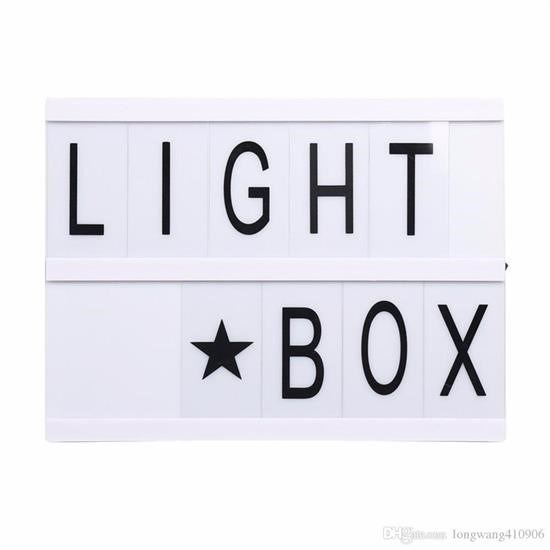 Woody Sofia Sinematik Lightbox Dekorasyon Aydınlatma Aksesuarları