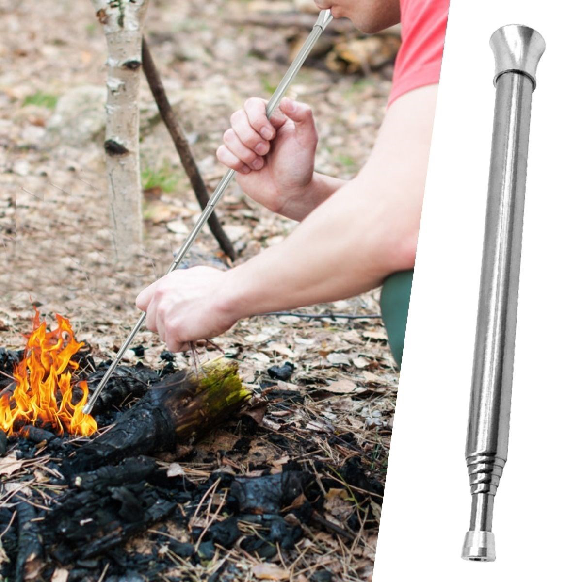 Woody Sofia® Teleskopik Ateş Başlatıcı Outdoor Üfleme Borusu 63 Woody Sofia® Teleskopik Ateş Başlatıcı Outdoor Üfleme Borusu 63
