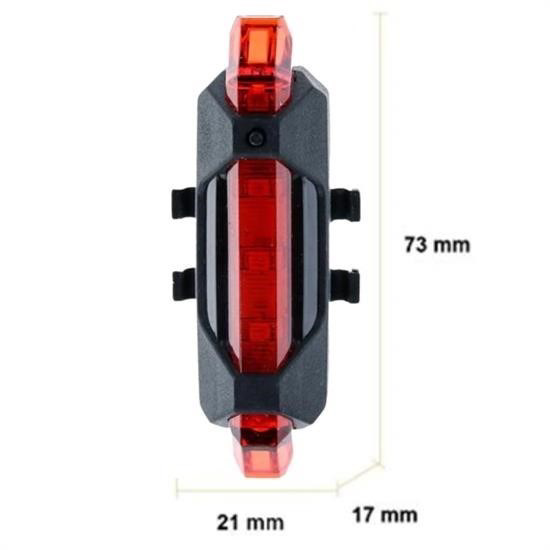 Woody Sofia Usb Şarj Edilebilir Parlak Bisiklet Led Lamba Su Geçi