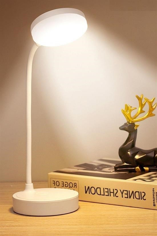 Woody Sofia Yuvarlak USBli Dokunmatik 3 Kademeli 360 Derece  Özel