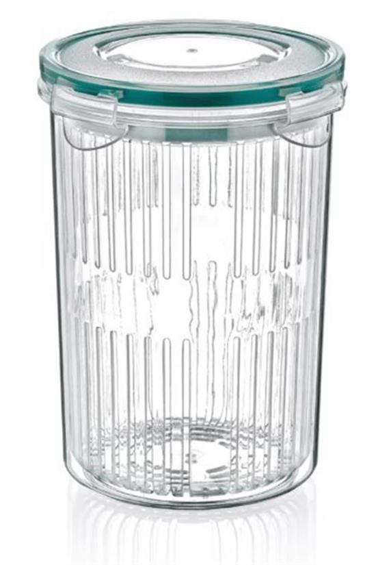 Woody Sofia Zeytin Turşu Sebze Yıkama Kutusu Klipsli Kapaklı Sakl