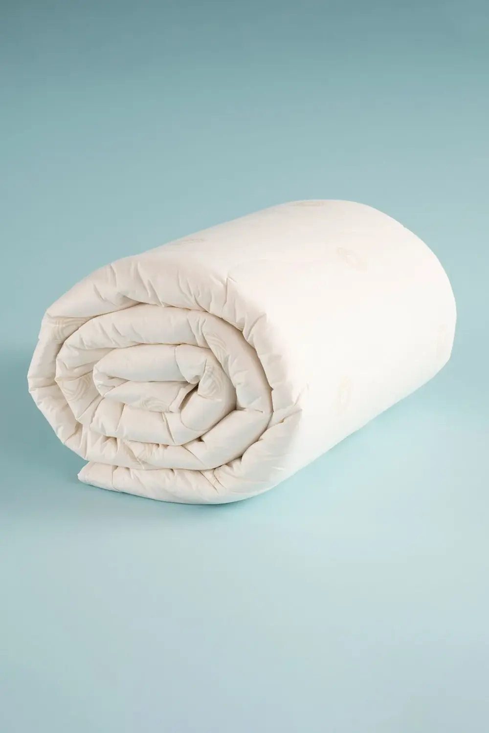 Woolla Pamuk Kumaş Tek Kişilik Yün Yorgan 155x215 Cm