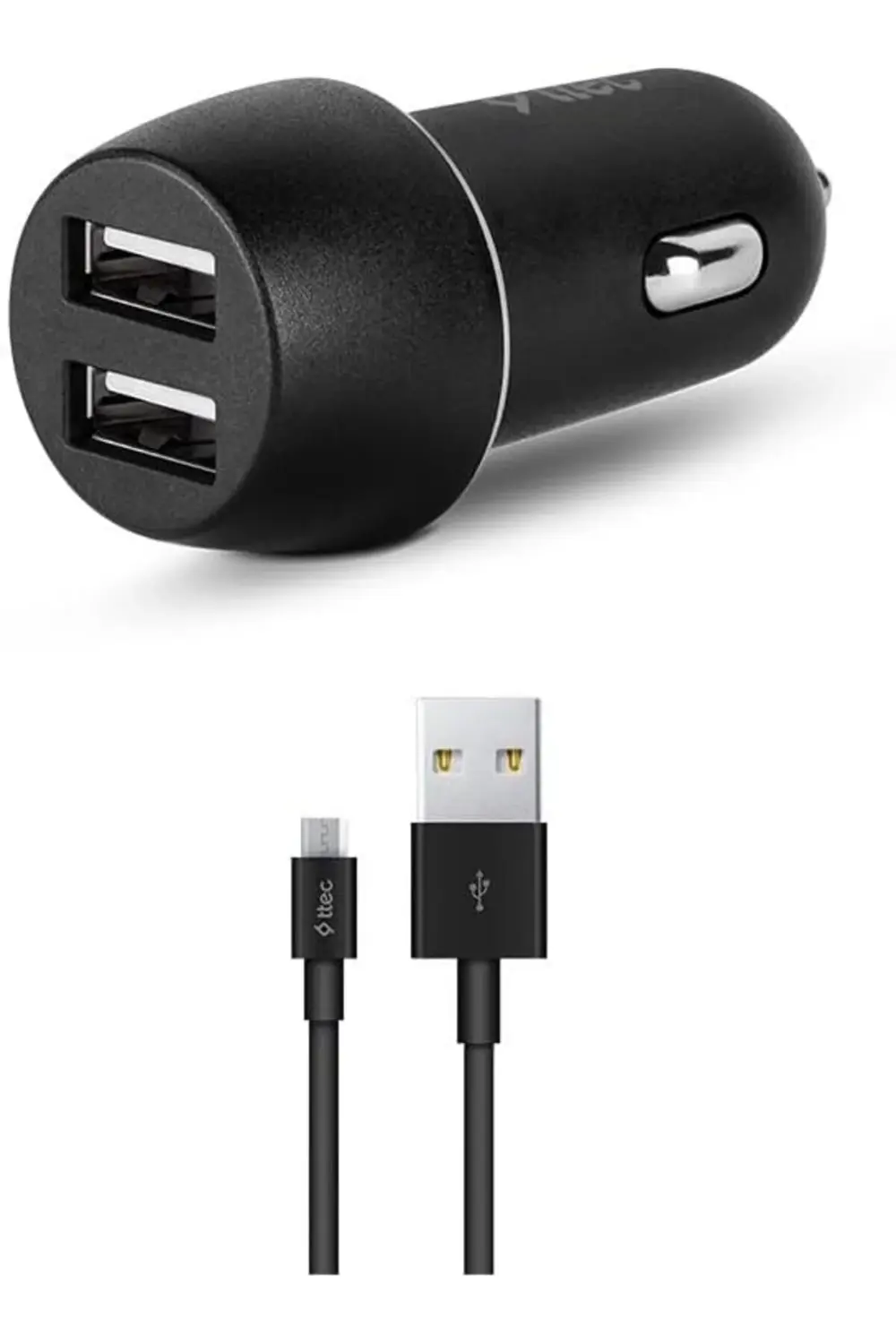Wooshp SmartCharger Duo 3.1A Araç Şarj Aleti Çift USB + Micro USB Wooshp SmartCharger Duo 3.1A Araç Şarj Aleti Çift USB + Micro USB