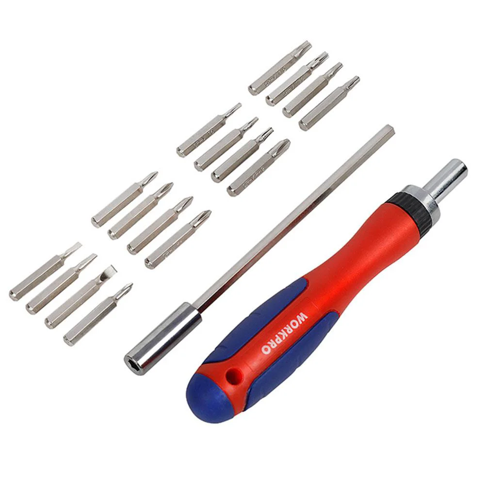 WORKPRO WP200516 18 Parça Profesyonel CR-V Cırcırlı Hassas/Elektronikçi Bits Tornavida Seti WORKPRO WP200516 18 Parça Profesyonel CR-V Cırcırlı Hassas/Elektronikçi Bits Tornavida Seti