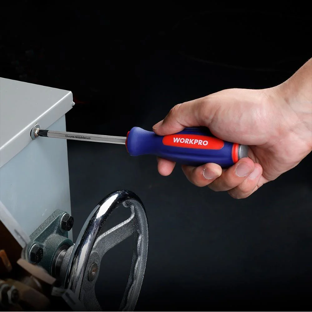 WORKPRO WP202533 1/4'’ 3/8’’ 1/2'’ 123 Parça Cr-V Metrik Ağır Hizmet Lokma ve Kombine Anahtar Takımı WORKPRO WP202533 1/4'’ 3/8’’ 1/2'’ 123 Parça Cr-V Metrik Ağır Hizmet Lokma ve Kombine Anahtar Takımı