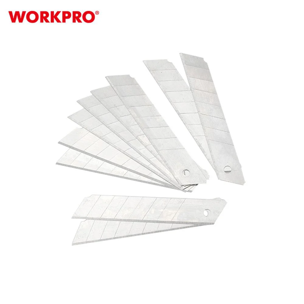WORKPRO WP212002 18MM 10’Lu Maket Bıçağı Yedeği WORKPRO WP212002 18MM 10’Lu Maket Bıçağı Yedeği