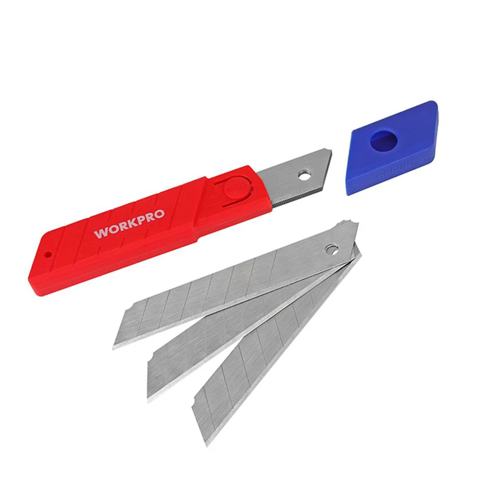 WORKPRO WP212004 18MM 10’Lu Maket Bıçağı Yedeği WORKPRO WP212004 18MM 10’Lu Maket Bıçağı Yedeği