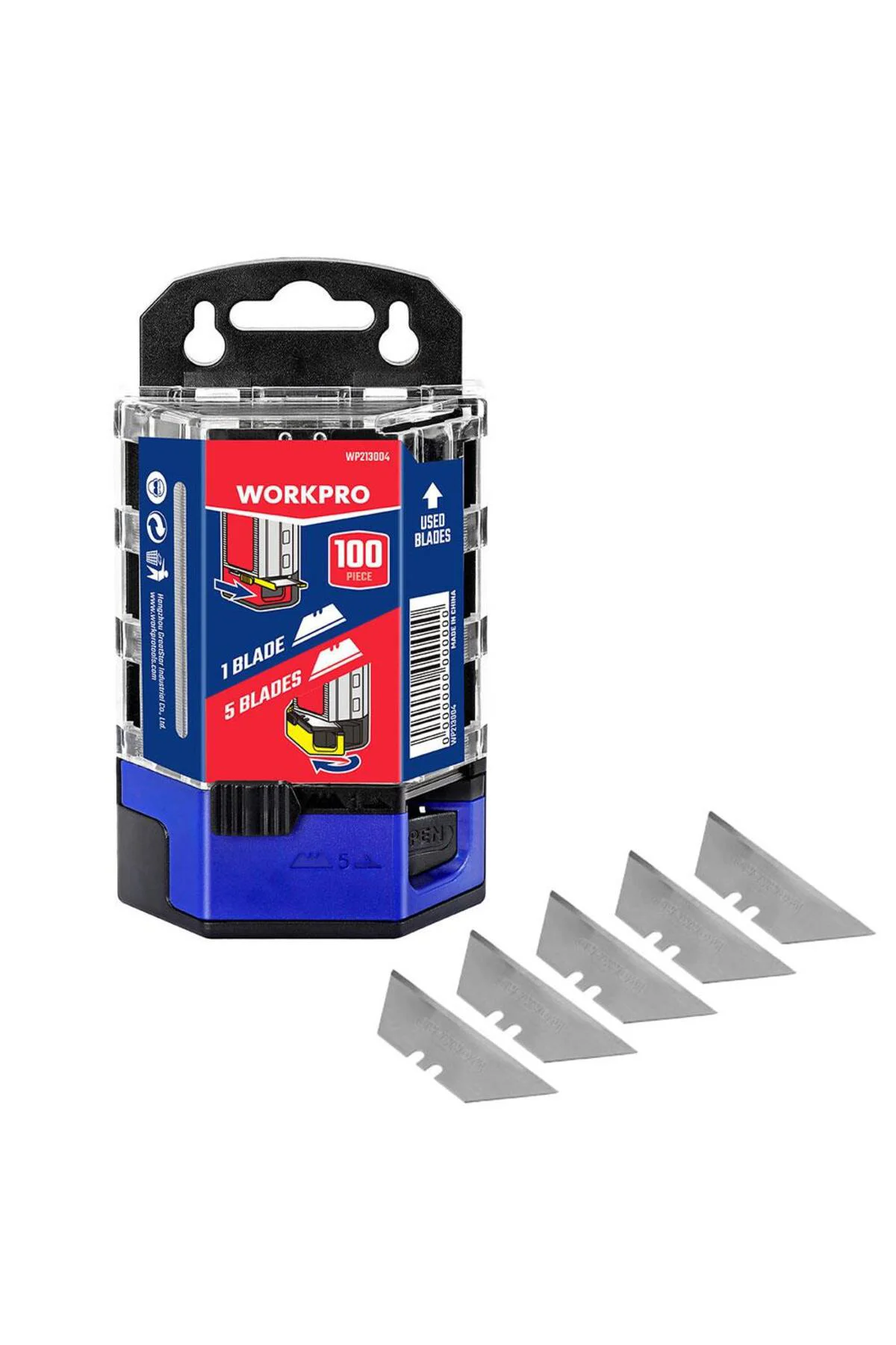 WORKPRO WP213004 100’Lü Rötuş Maket Bıçağı Yedeği WORKPRO WP213004 100’Lü Rötuş Maket Bıçağı Yedeği