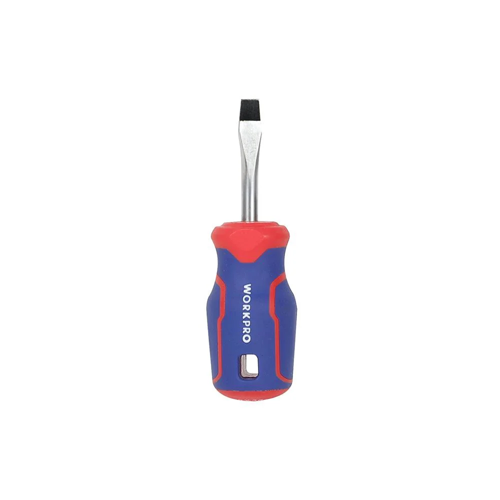 WORKPRO WP221024 6.5x38mm CR-V Manyetik Profesyonel Düz Topaç Tornavida