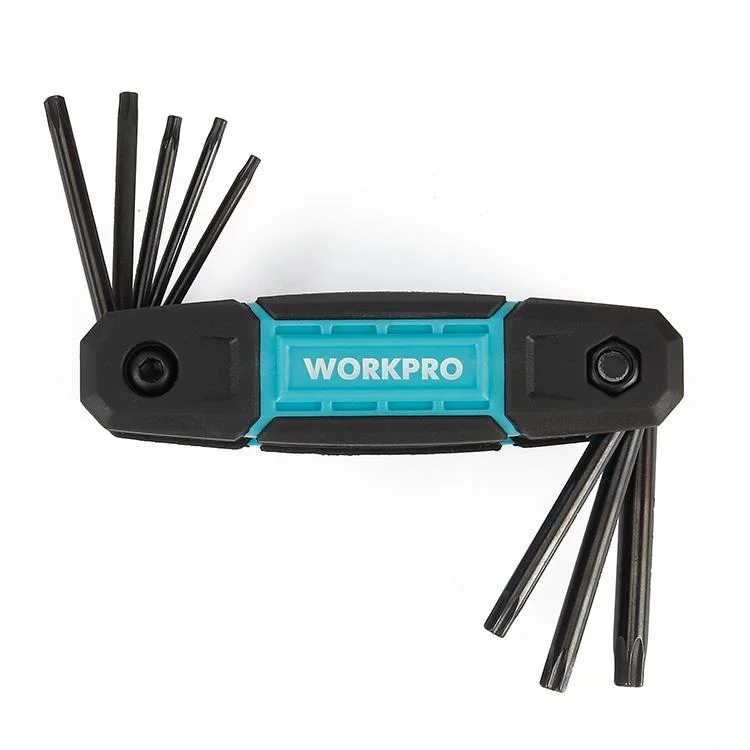 WORKPRO WP222030 8 Parça CR-V Çakı Tipi Torx Profesyonel Allen Anahtar Takımı WORKPRO WP222030 8 Parça CR-V Çakı Tipi Torx Profesyonel Allen Anahtar Takımı