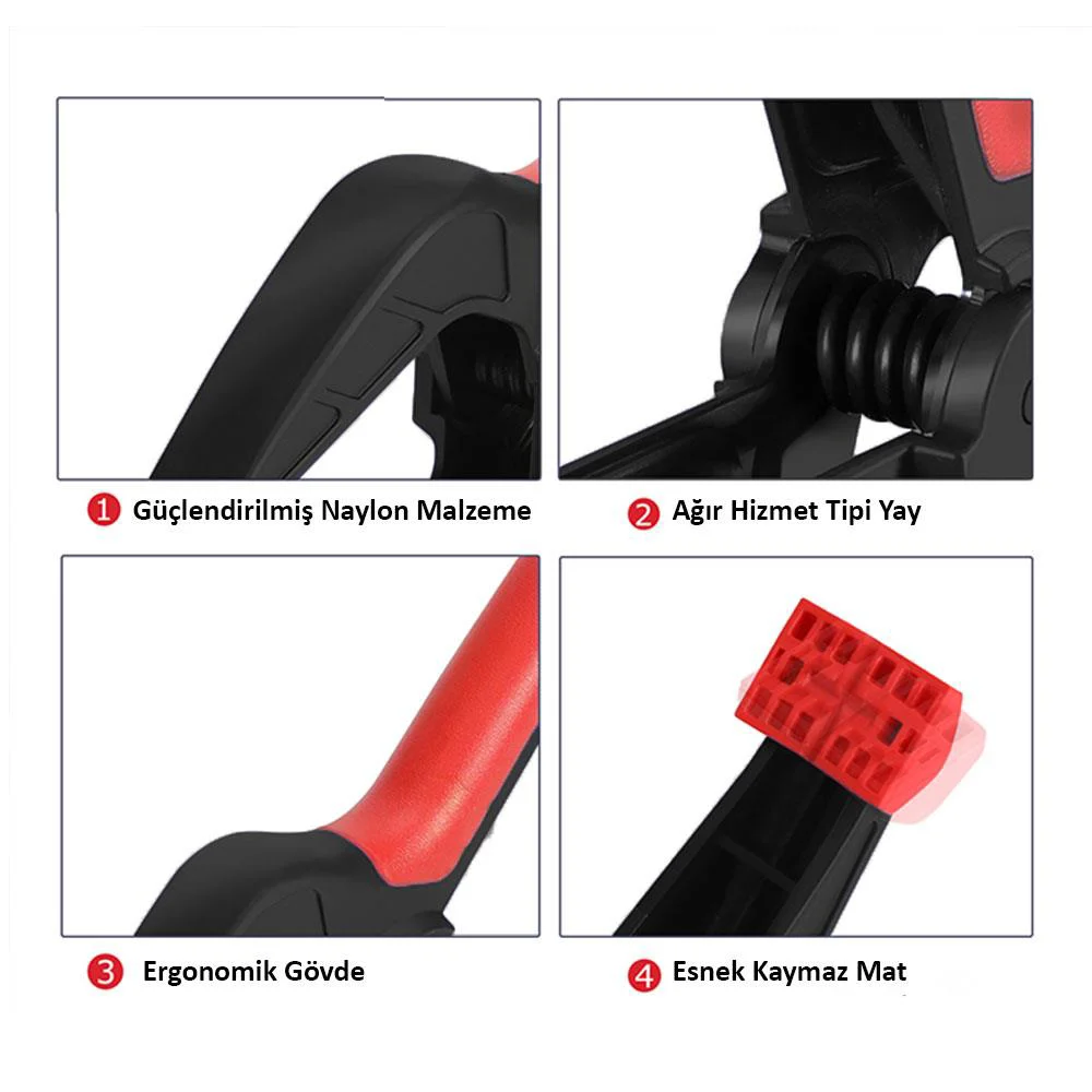 WORKPRO WP232010 25mm Plastik Mandal/İşkence WORKPRO WP232010 25mm Plastik Mandal/İşkence