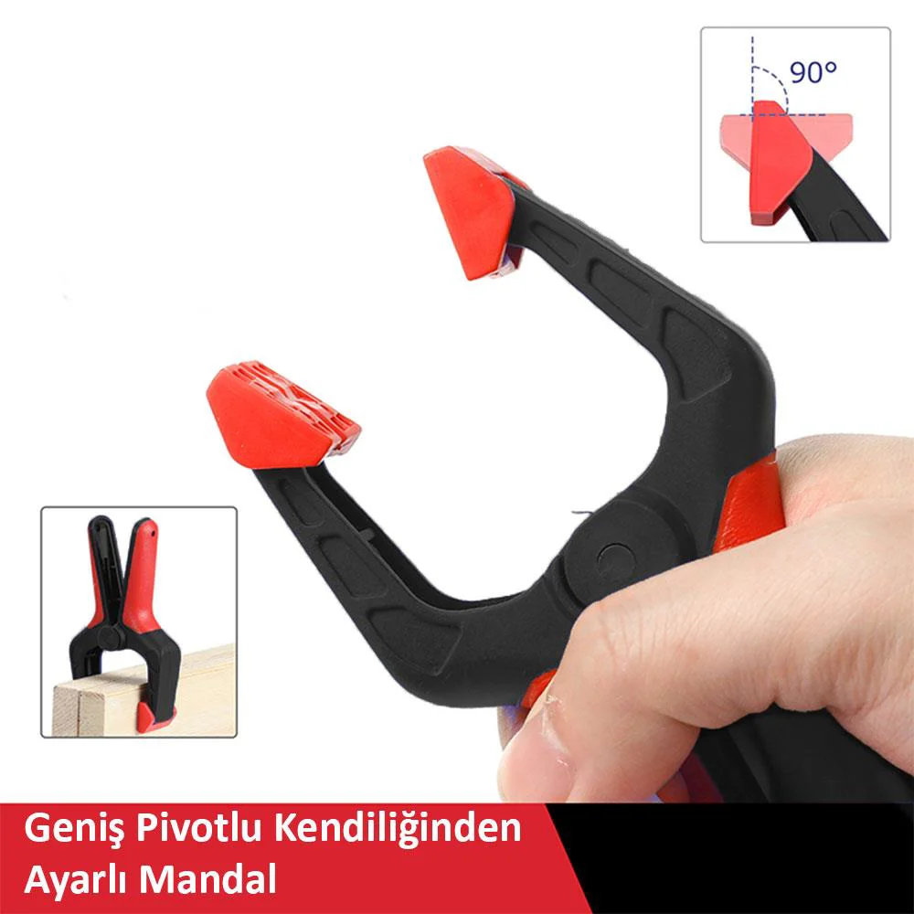 WORKPRO WP232011 50mm Plastik Mandal/İşkence WORKPRO WP232011 50mm Plastik Mandal/İşkence